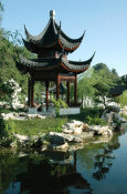 Lisa Blackburn - Chinese Garden, Pavilion of the Three Friends, Huntington Botanical Gardens