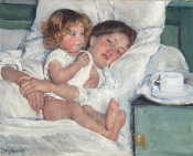 Mary Cassatt - Breakfast in Bed, 1897