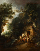 Thomas Gainsborough - Cottage Door, ca.1780