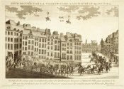 unknown French engraver - Fête donnée par la ville de Paris à Louis XVIII le 29 août 1814, 1814