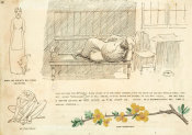 Charles Altamont Doyle - sketchbook [p.14] verso, 19th century