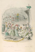 J.J. Grandville - The Flowers Personified: Return of the Flowers, 1849