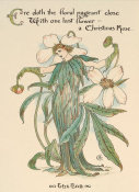 Walter Crane - Flora's Feast: Christmas Rose