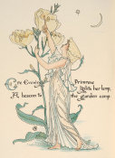 Walter Crane - Flora's Feast: Evening Primrose