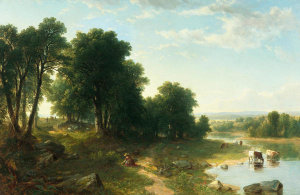 Asher Brown Durand - Strawberrying, 1834