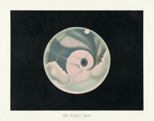 Etienne Léopold Trouvelot - The planet Mars, 1881