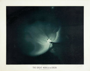 Etienne Léopold Trouvelot - The great nebula in Orion, 1881