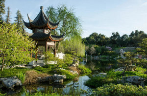 Lisa Blackburn - Chinese Garden, Pavilion of the Three Friends