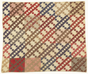 unknown American - Jacob's Ladder Pattern Quilt, n.d.
