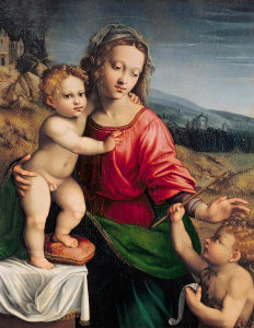 Francesco Granacci - Madonna and Child, 16th Century