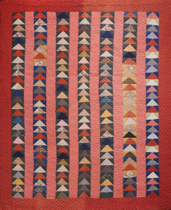 unknown American - Geese in Flight Quilt, ca. 1880-1890