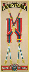 Narragansett Suspender & Web Company - The Adjustable, 1874