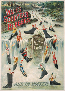 Wales Goodyear Shoe Co. - Wales goodyear rubbers: best on Earth: and in water, 1895