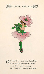 M. T. Ross - Flower Children: Sweet Briar Rose, 1910