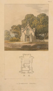 John Buonarotti Papworth - A Domestic Chapel, 1818