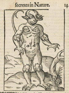 Pierre Boaistuau - Certaine secrete wonders of nature (Histoires prodigieuses), 1560