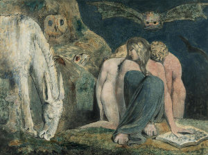 William Blake - Hecate or The Night of Enitharmon's Joy, 1795