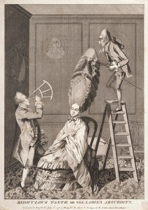 Matthew Darly - Ridiculous Taste, or the Ladies’ Absurdity, 1774