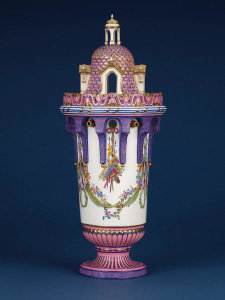 Sèvres Porcelain Manufactory - Lidded Vase, ca. 1762