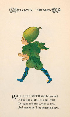M. T. Ross - Flower Children: Wild Cucumber, 1910