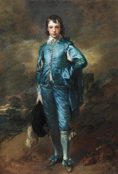 The Blue Boy, 1770 by Thomas Gainsborough - Paper Print - The